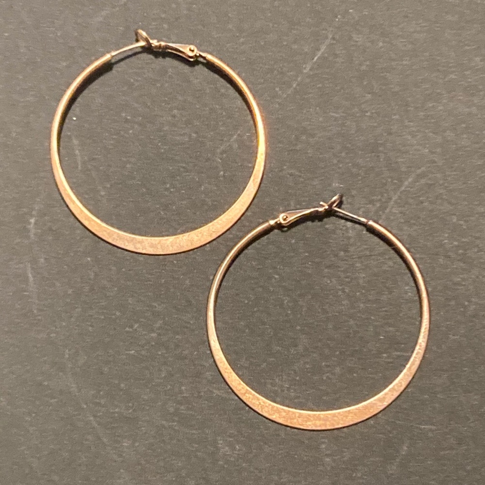 Gold Hoop Earrings